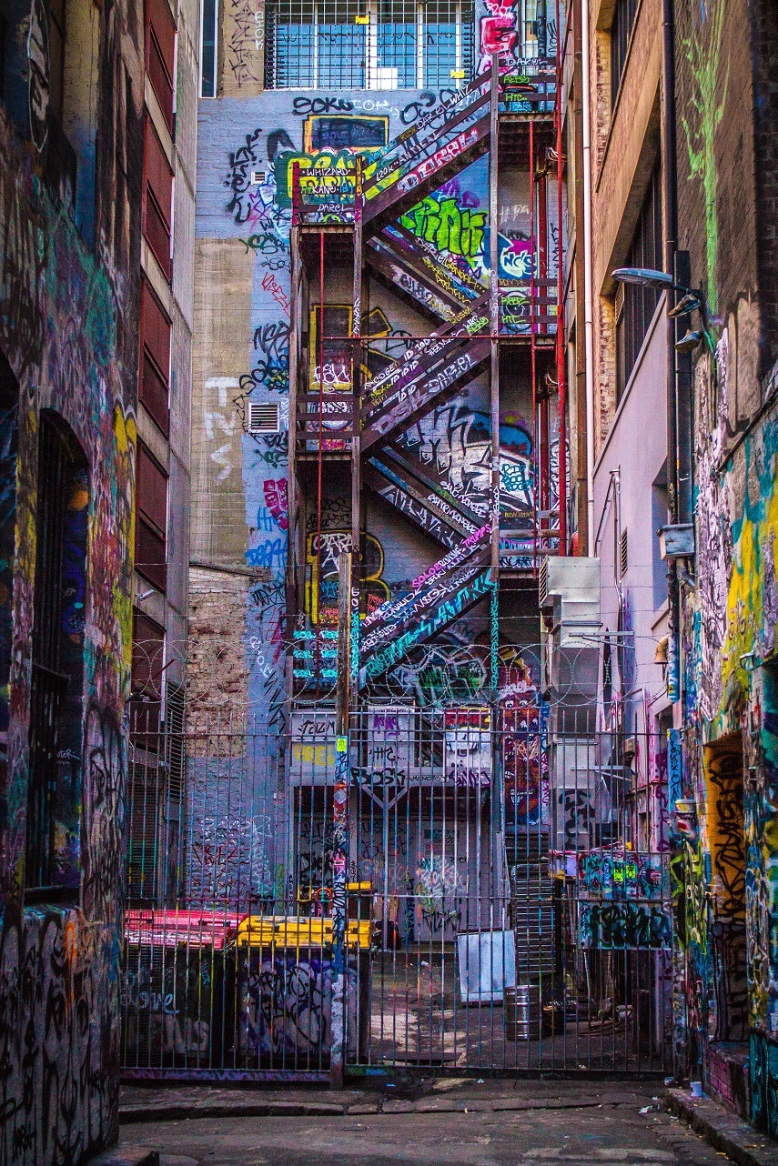 Hosier Lane, Melbourne, fot. Daria Paszkowska
