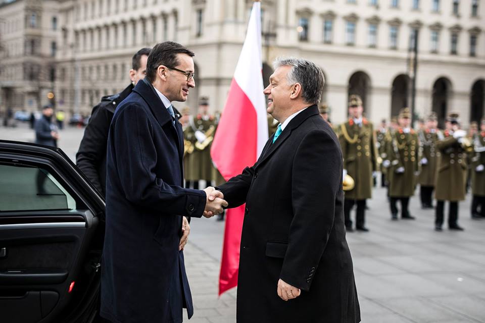 M.Morawiecki i V.Orbán / źródło: Facebook V.Orbána